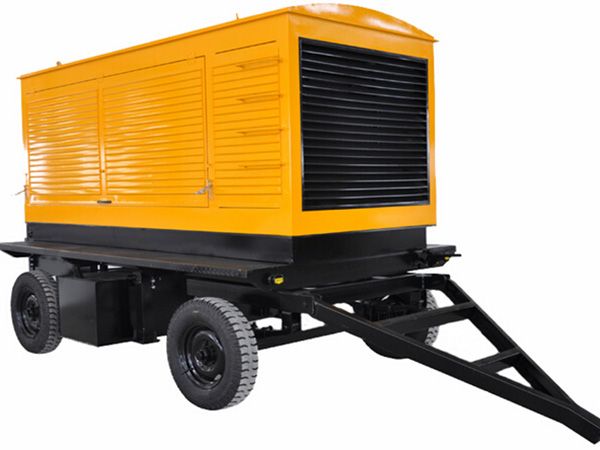 300KW移動拖車發電機組