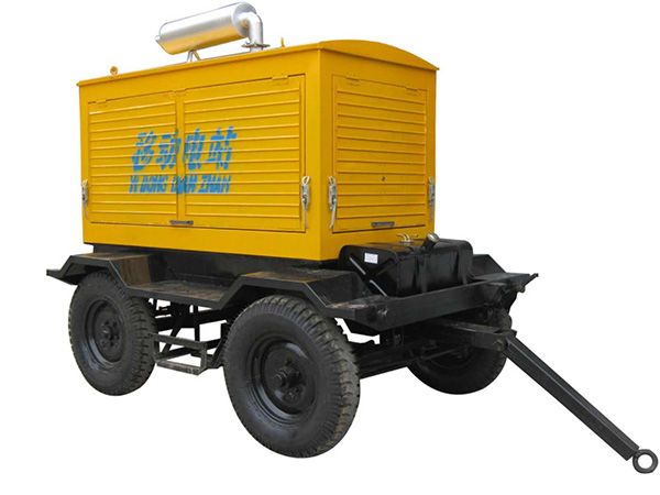 100KW移動拖車發電機組