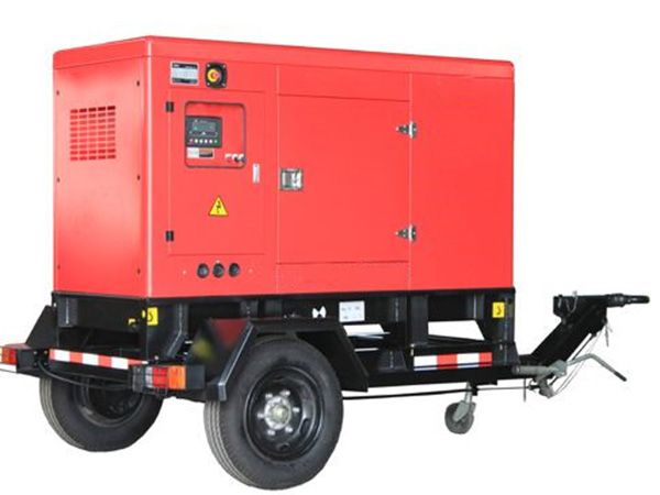 兩輪移動式靜音型發電機組