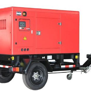 兩輪移動式靜音型發電機組