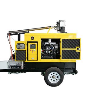 靜音型發電機組移動照明車