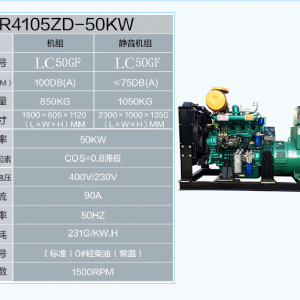濰坊50KW發(fā)電機(jī)組