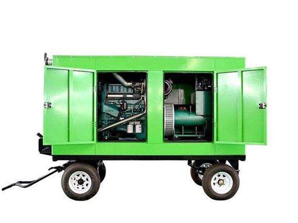 50KW移動拖車發電機組