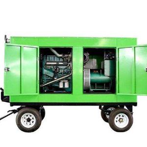 50KW移動拖車發電機組