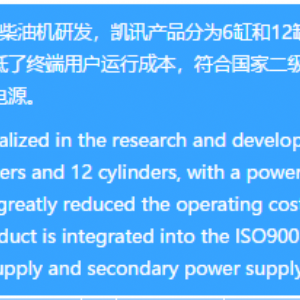 凱普200KW發(fā)電機組